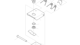 Шпонка 2172-6008 Komatsu