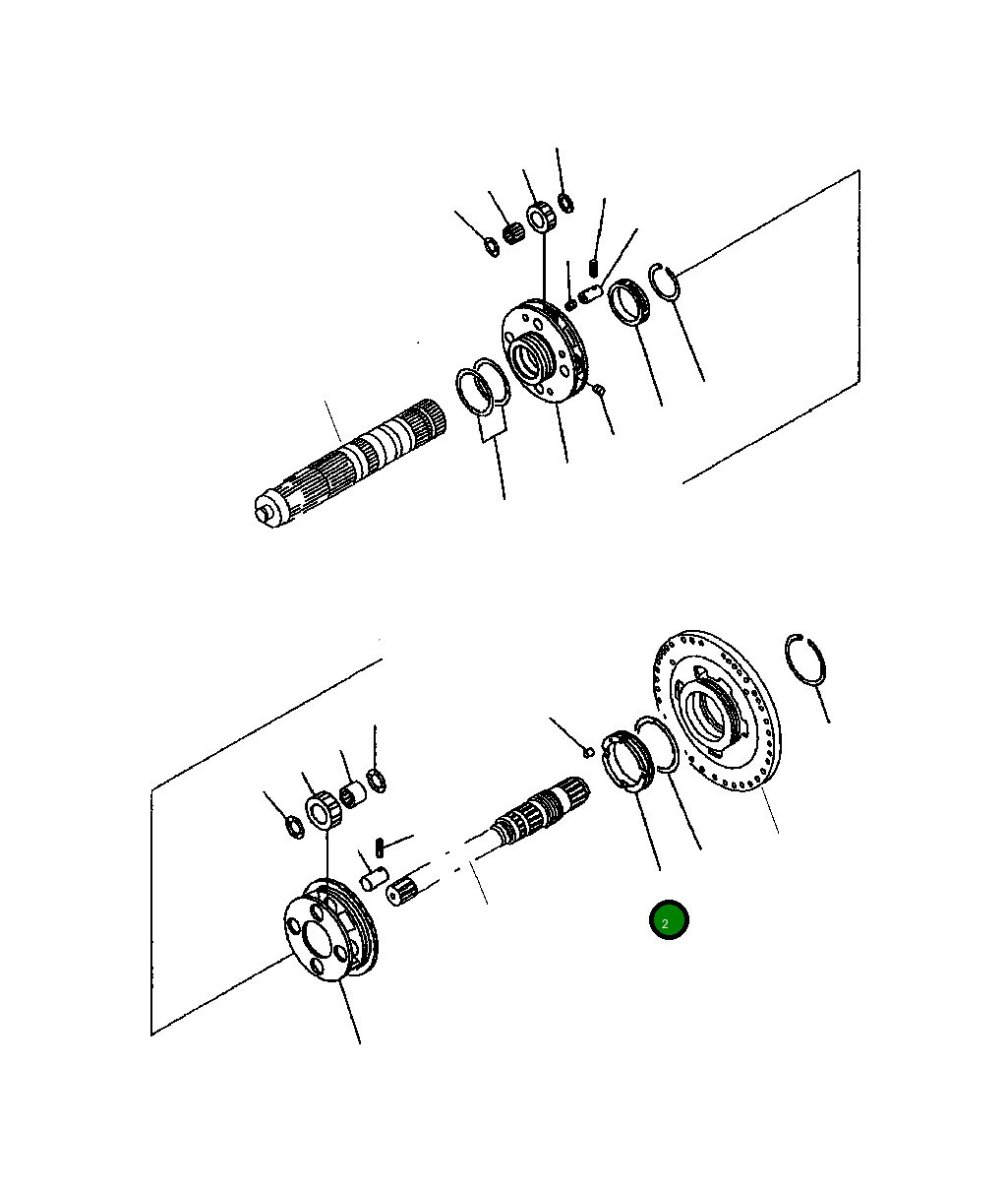 Втулка 428-15-12821 Komatsu