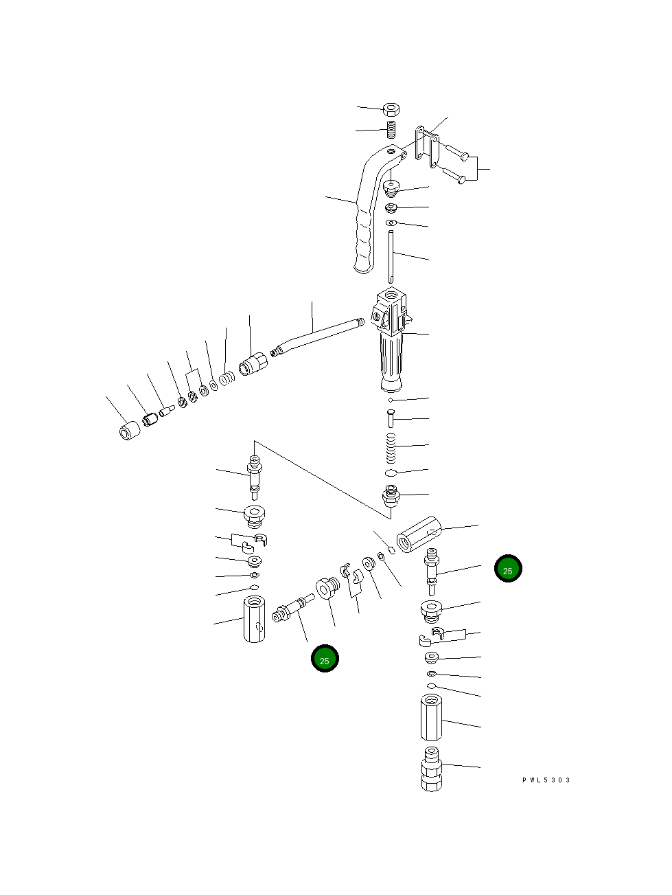 Шарнир YU802910 Komatsu