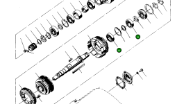 Комплект шарикоподшипника 3002237X1 Komatsu