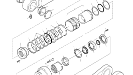 Шпонка призматическая 354 534 99 Komatsu