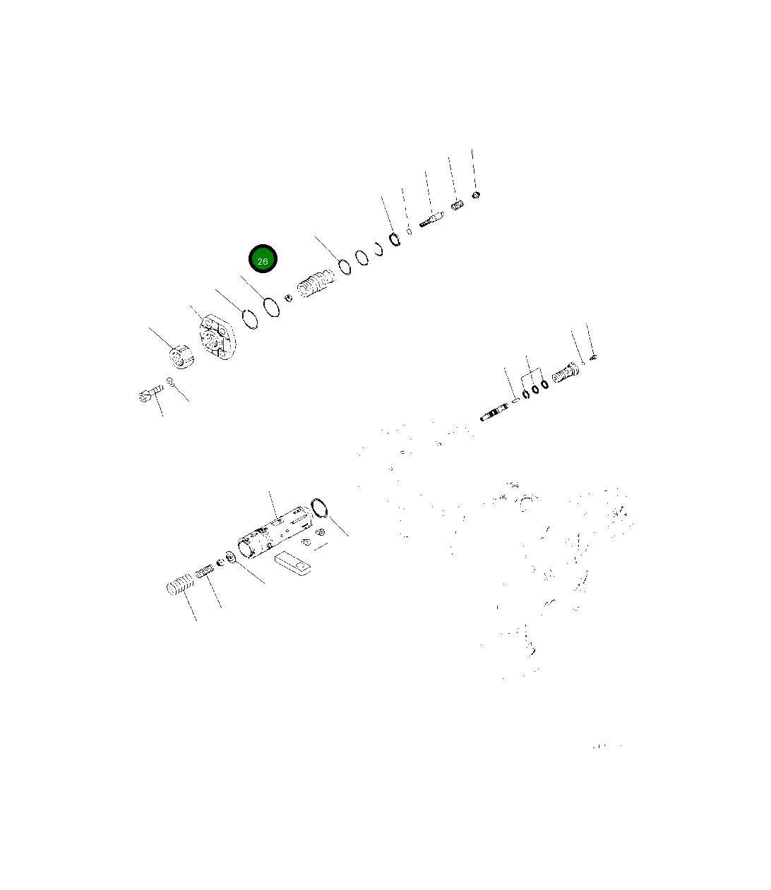 Гайка 1580-10806 Komatsu