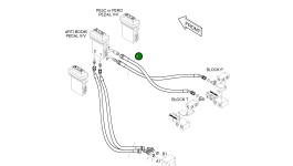 Шланг PF3/8-370L DS2054065 Komatsu