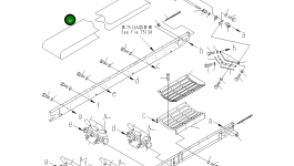 Ремень KWKKS-75-71750 Komatsu