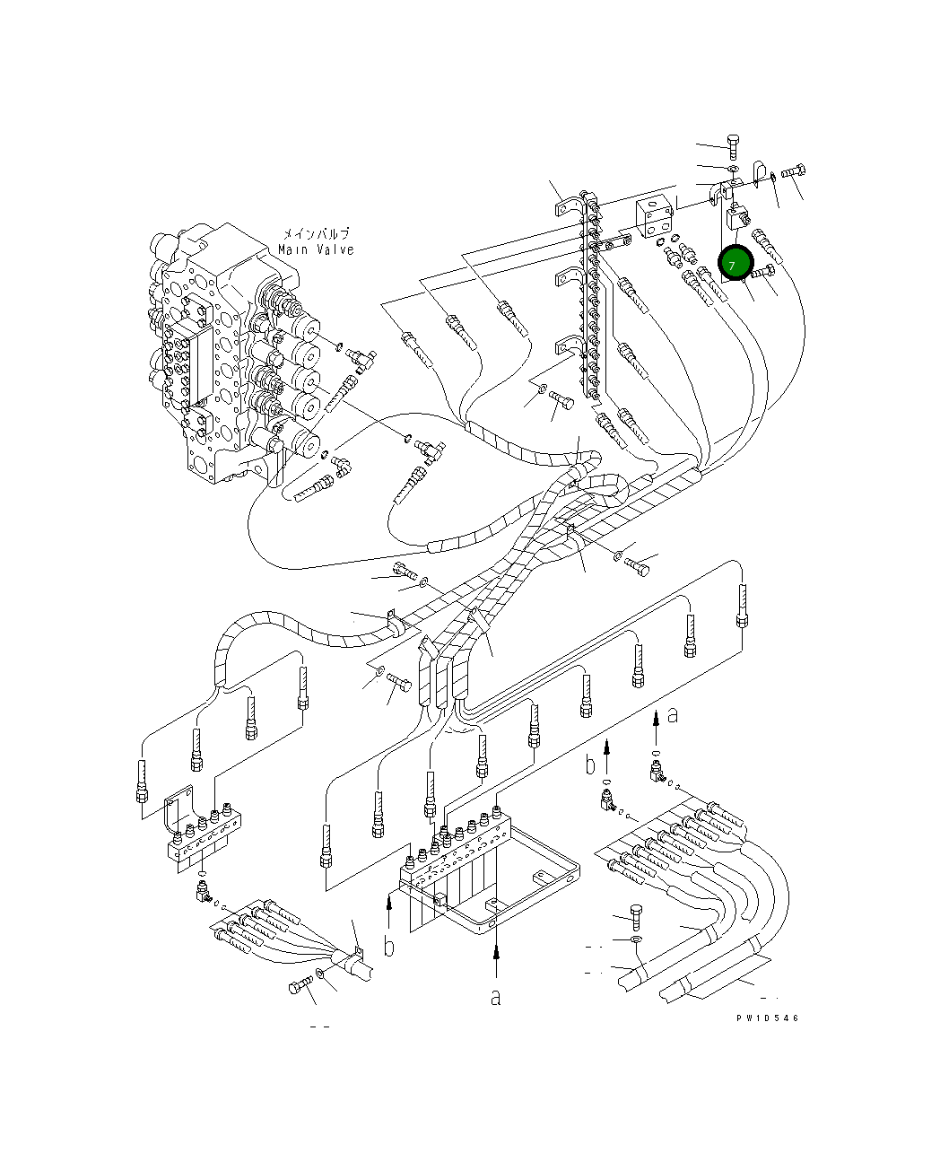 Шарнир 209-64-15170 Komatsu