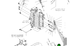 Шланг 1300MM 20Y-62-43750 Komatsu