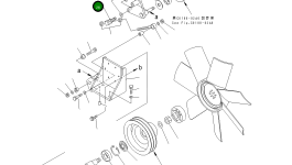 Шарнир 23B-02-31370 Komatsu