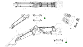 Сиденье 2079707330 Komatsu
