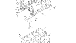 Сервисный комплект блока 6732-21-8111 Komatsu