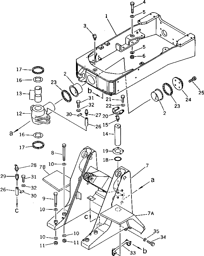 Втулка 363-46-11161 Komatsu