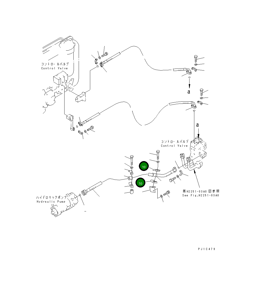 Хомут 07094-01024 Komatsu