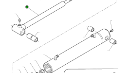Шток UE3050070 Komatsu