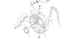Устройство подшипника в сборе 6162-23-4500 Komatsu
