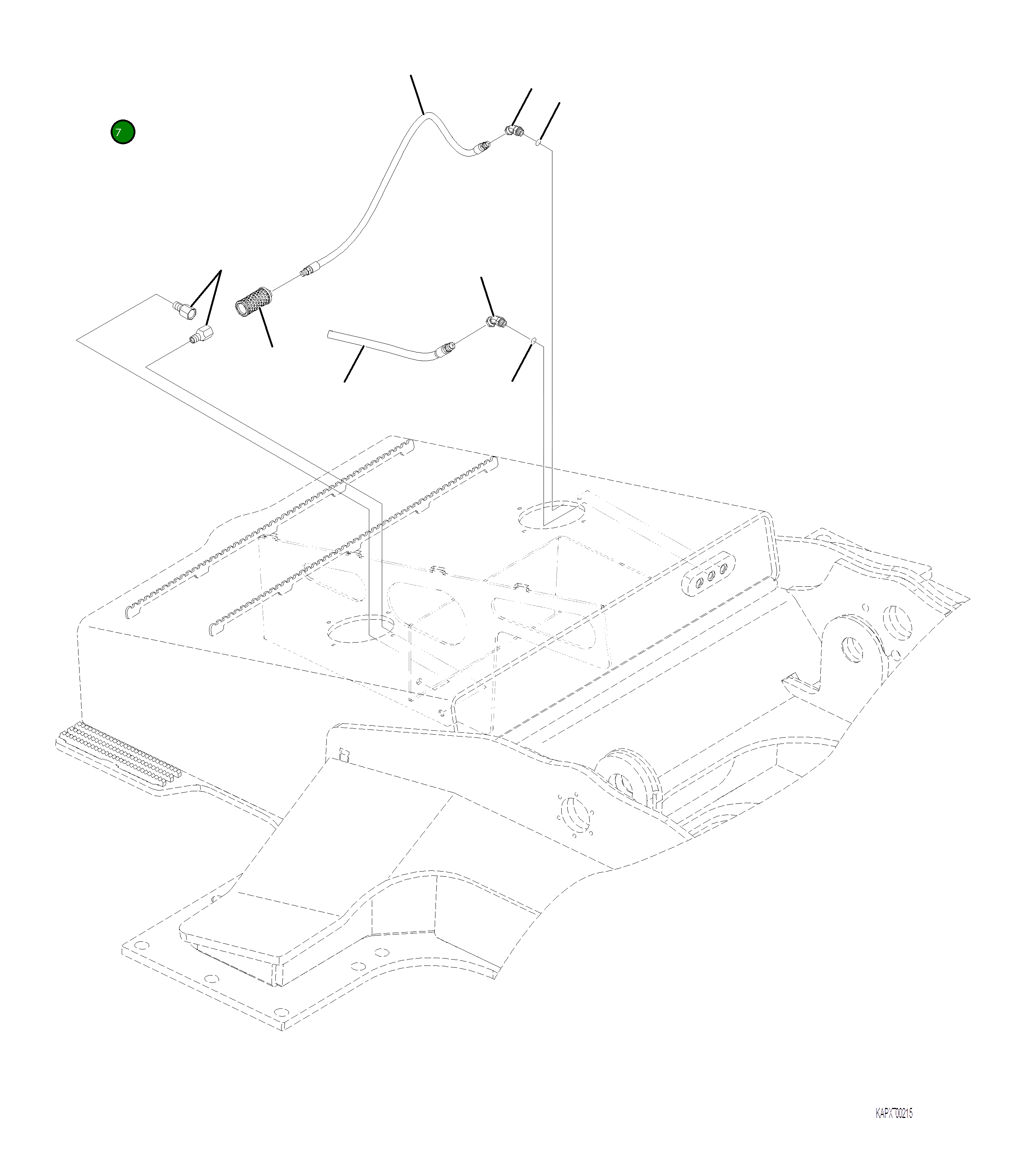 Клапан 4A1-60-24180 Komatsu