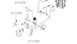 Хомут 208-62-52260 Komatsu