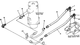 Трубка 20T-910-2170 Komatsu