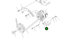 Втулка 460-257 Komatsu