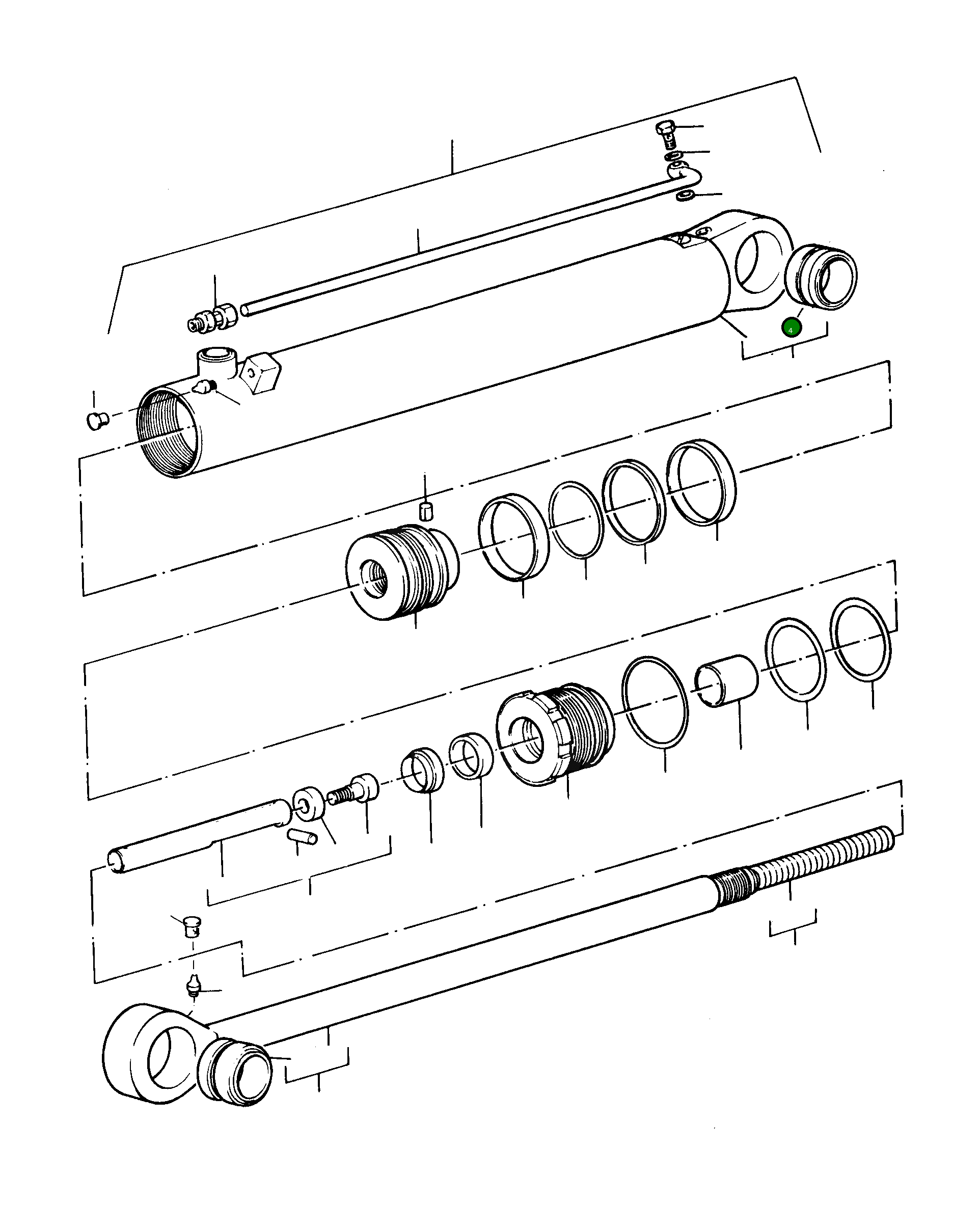 Шаровой шарнир 3008621X1 Komatsu