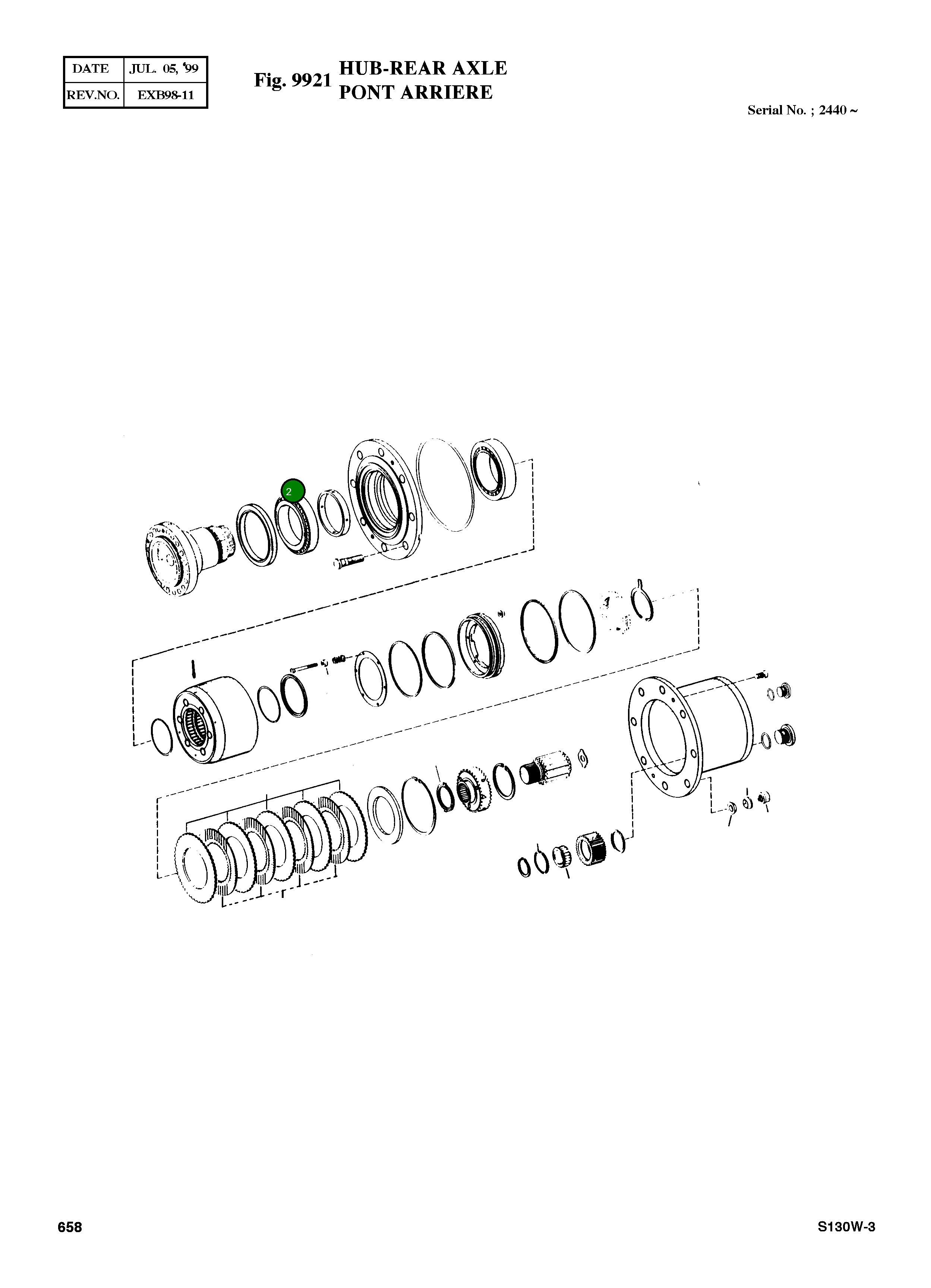 Роликовый подшипник 0750 117 652 Komatsu