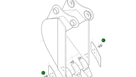 Гайка M16X1.5 S4012923 Komatsu
