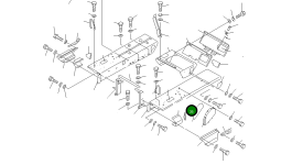 Сиденье 134-A62-2770 Komatsu