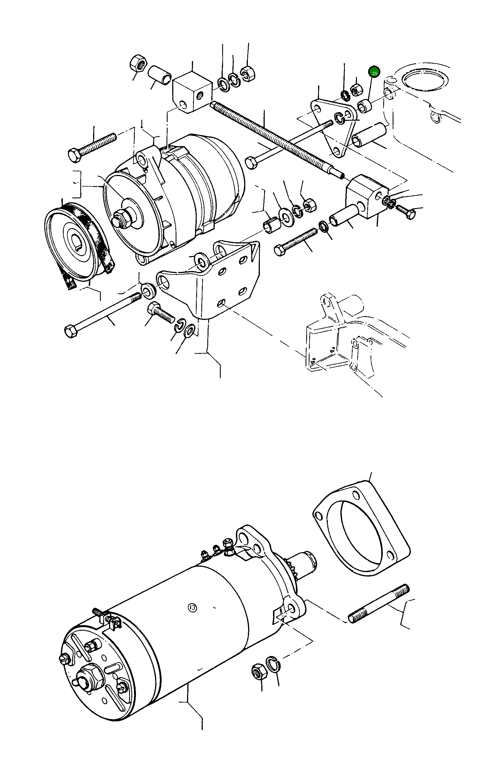 Втулка 4909041M1 Komatsu