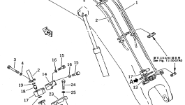 Трубка 209-62-58140 Komatsu
