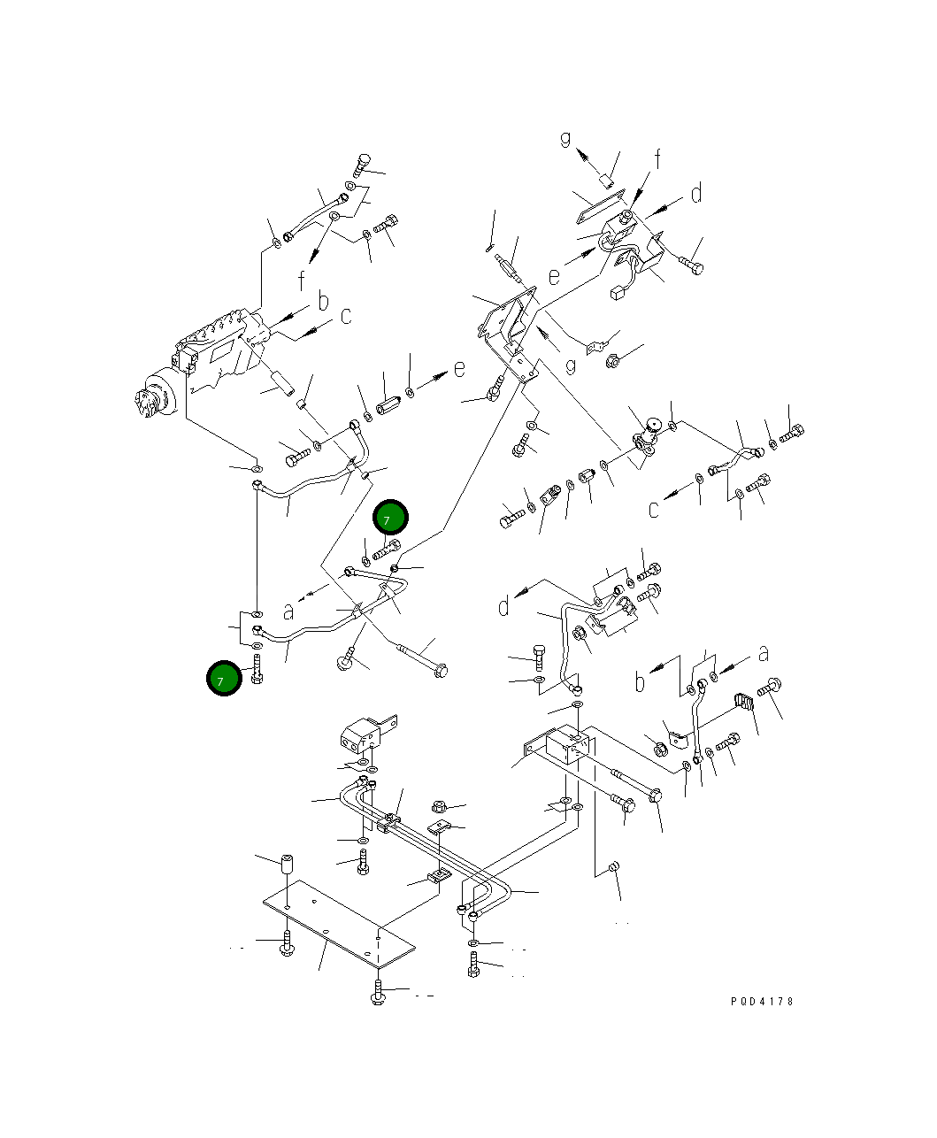 Шарнир 6215-71-7980 Komatsu