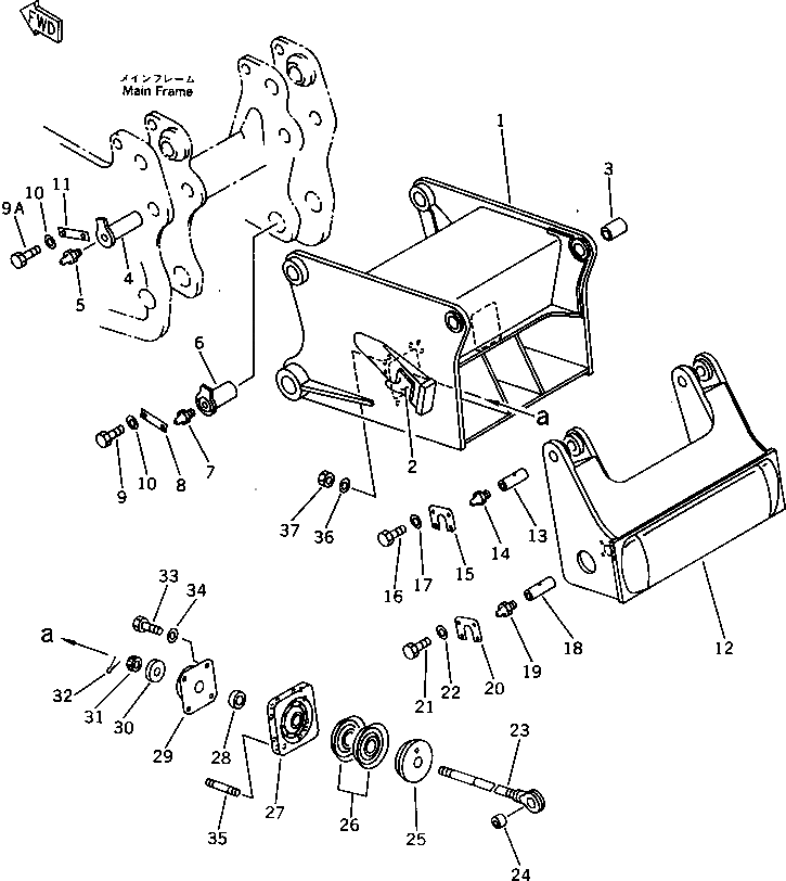 Группа блоков 198-938-X120 Komatsu