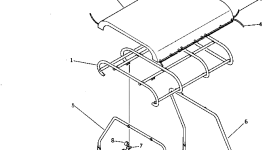 Сиденье 145-Z06-1180 Komatsu