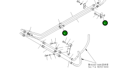Хомут 21T-64-36150 Komatsu