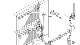 Шланг в сборе DN 25x3990 514 659 98 Komatsu