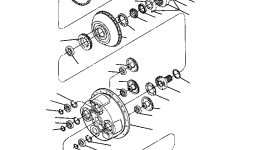 Шариковый подшипник 1216 186 H91 Komatsu