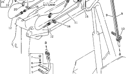 Шланг 21U-62-12530 Komatsu