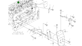 Шпилька 6755-11-5430 Komatsu