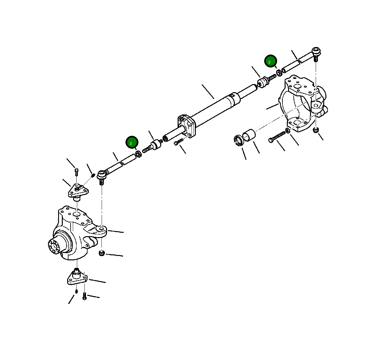 Гайка CA0070787 Komatsu