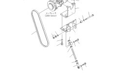 Сиденье 198-911-7640 Komatsu