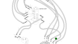 Шланг PF3/8-1350L 2184-1061D295 Komatsu