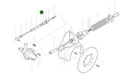 Гайка шестигранная 4121-7026 Komatsu