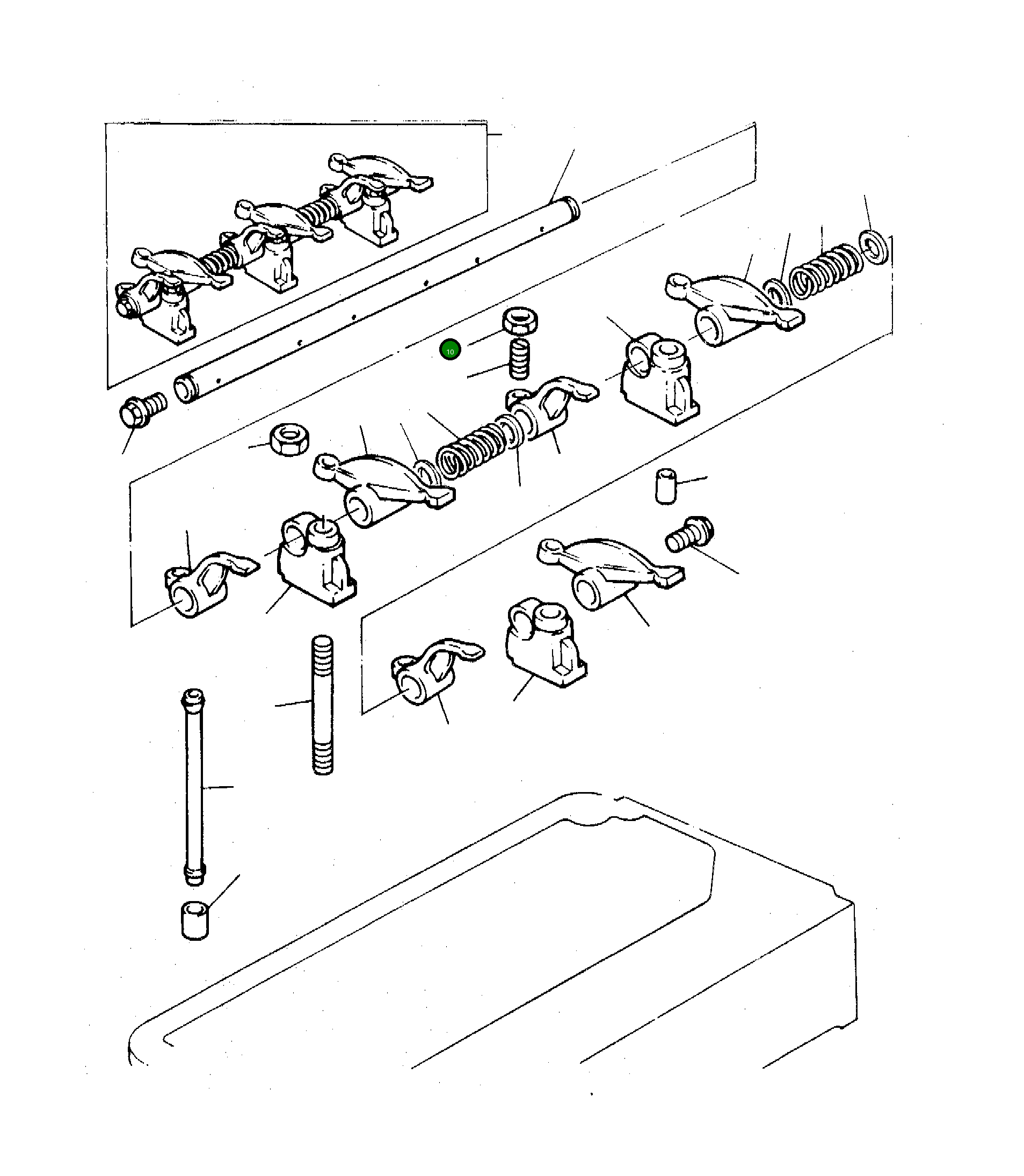 Гайка PKP000103 Komatsu