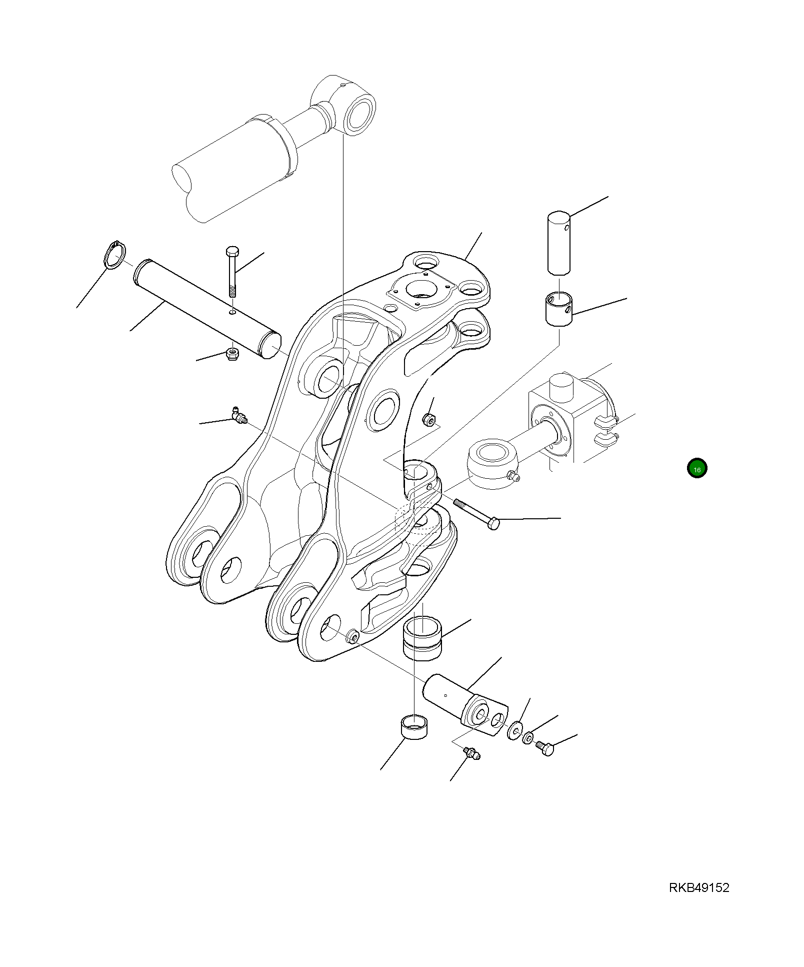 Втулка 42N-856-5280 Komatsu