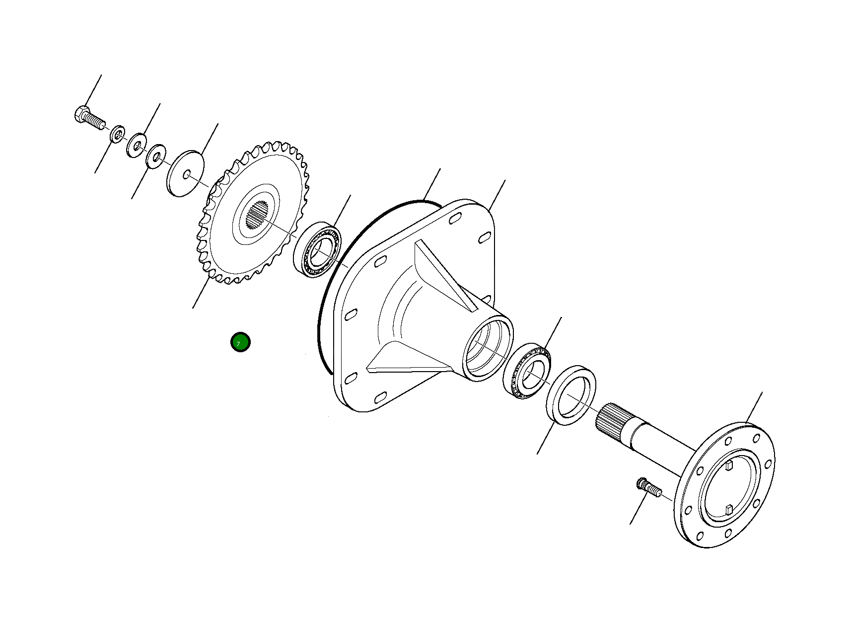Шайба 37A-22-11170 Komatsu