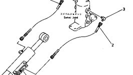 Группа трубопроводов отвала 20M-71-X5130 Komatsu