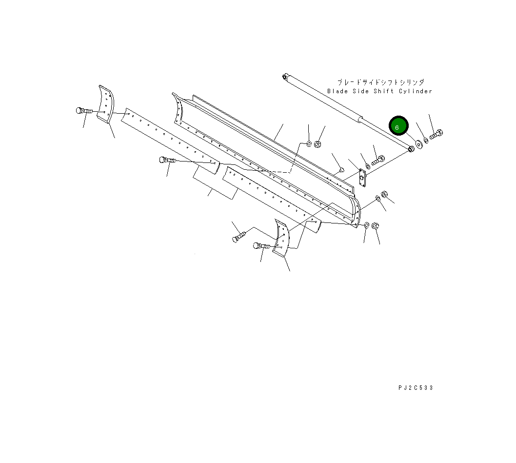 Шайба 23A-70-12150 Komatsu
