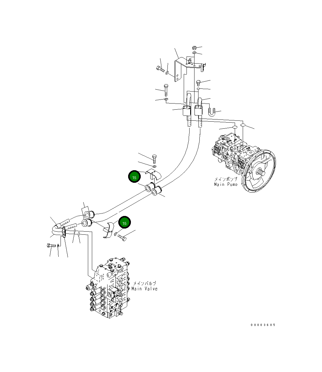Хомут 22U-62-26150 Komatsu
