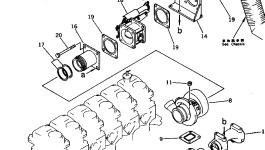 Кронштейн 6151-11-5851 Komatsu