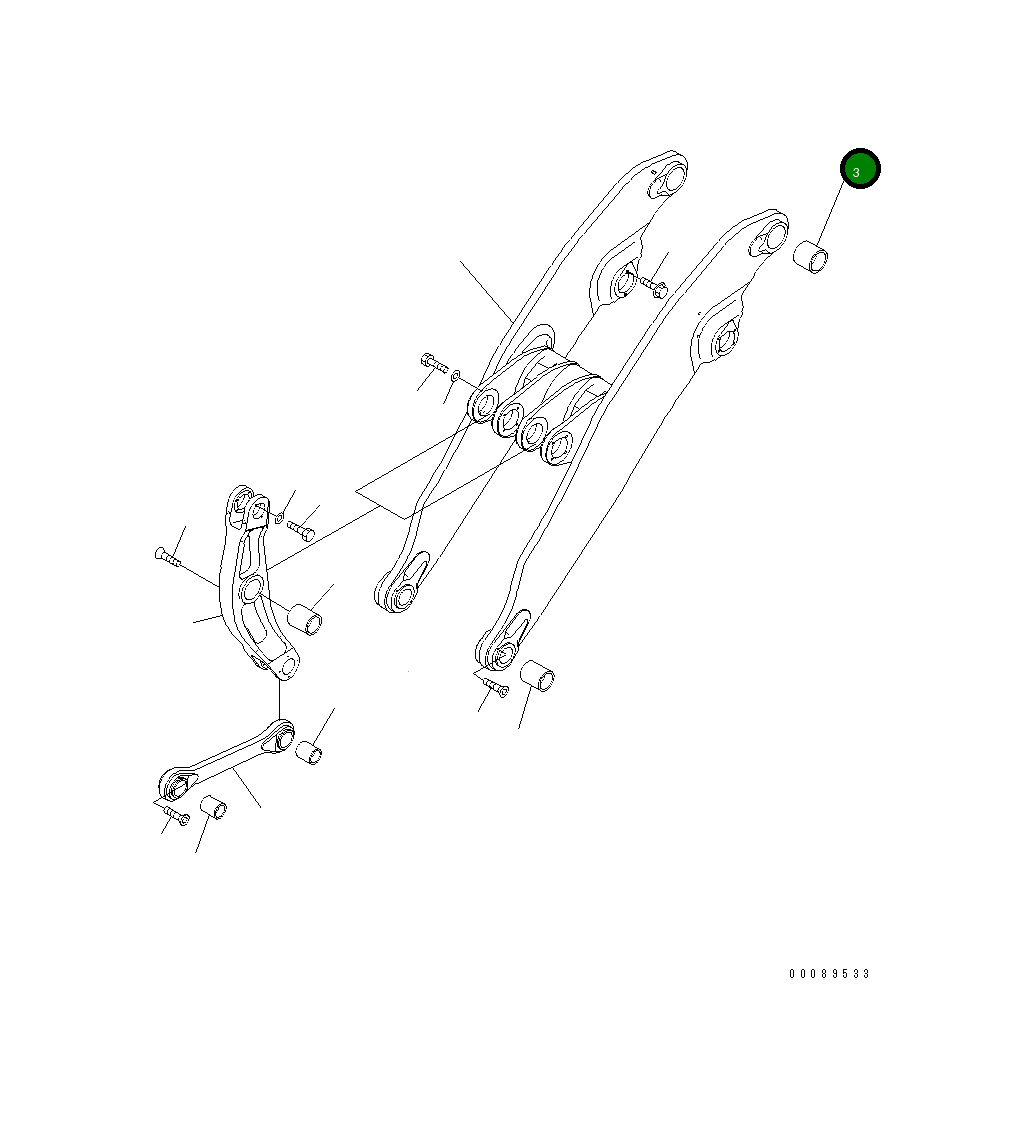 Втулка 42C-70-11346 Komatsu