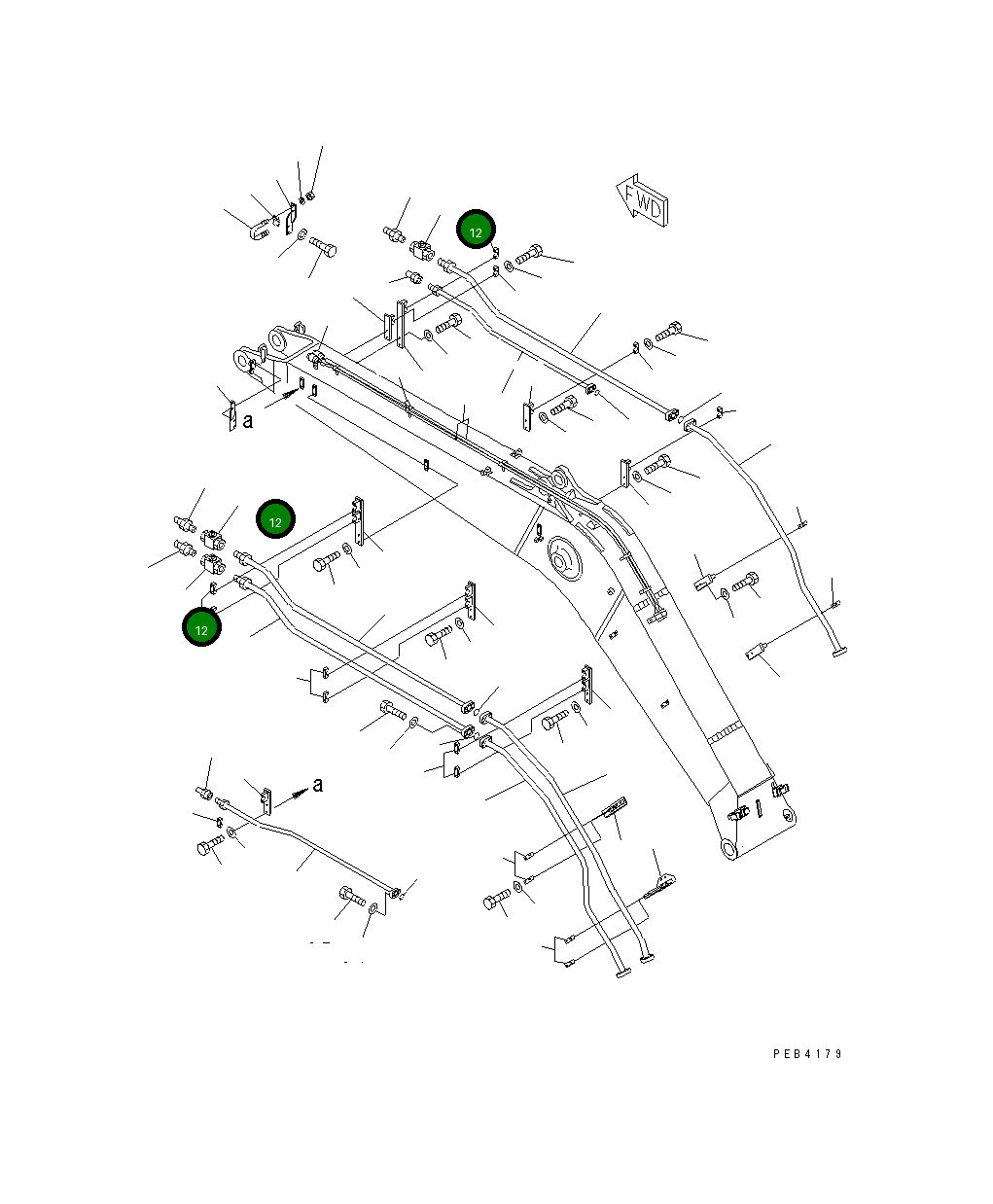Клапан KV-B730-6360 Komatsu