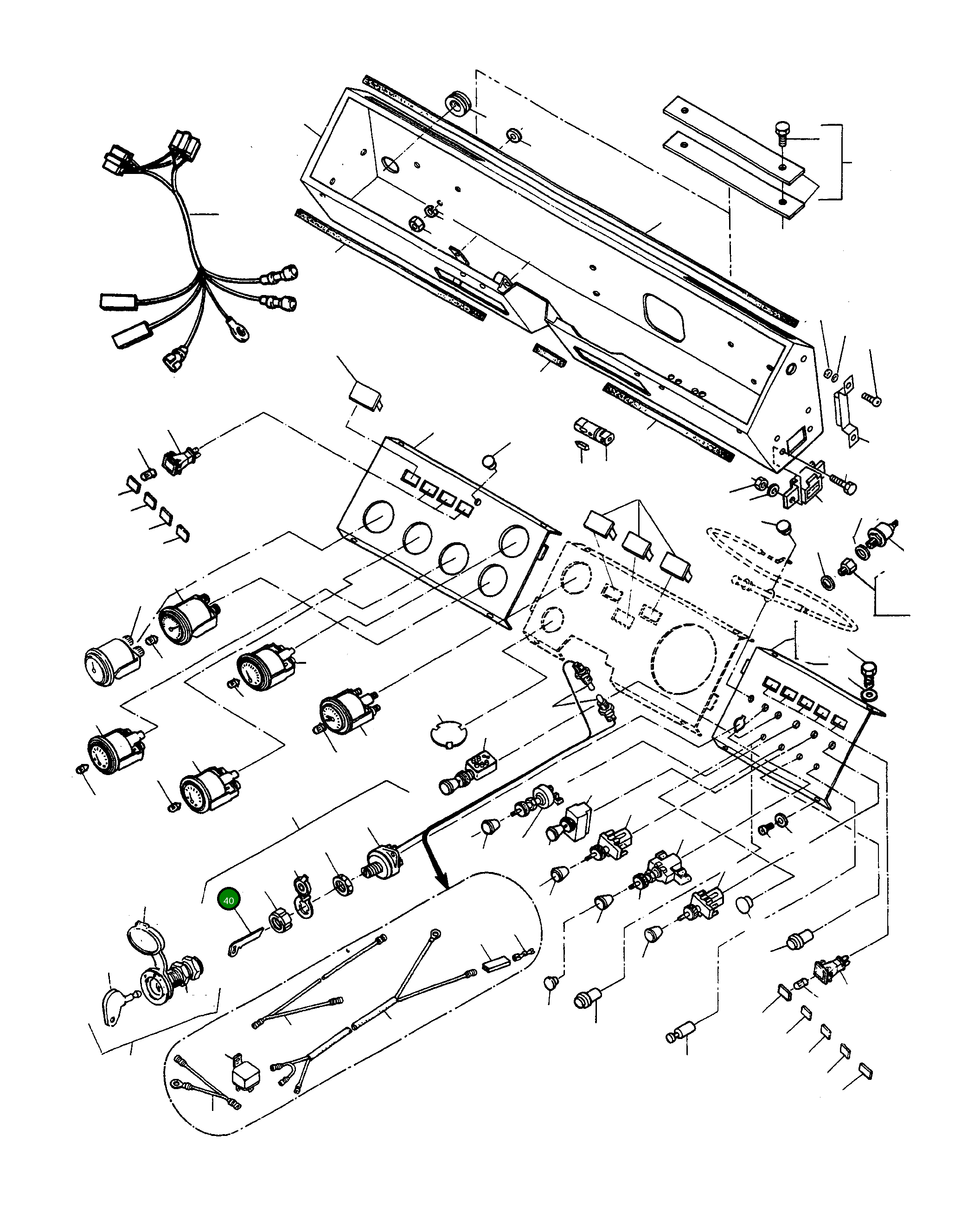 Шпонка 2888236M1 Komatsu