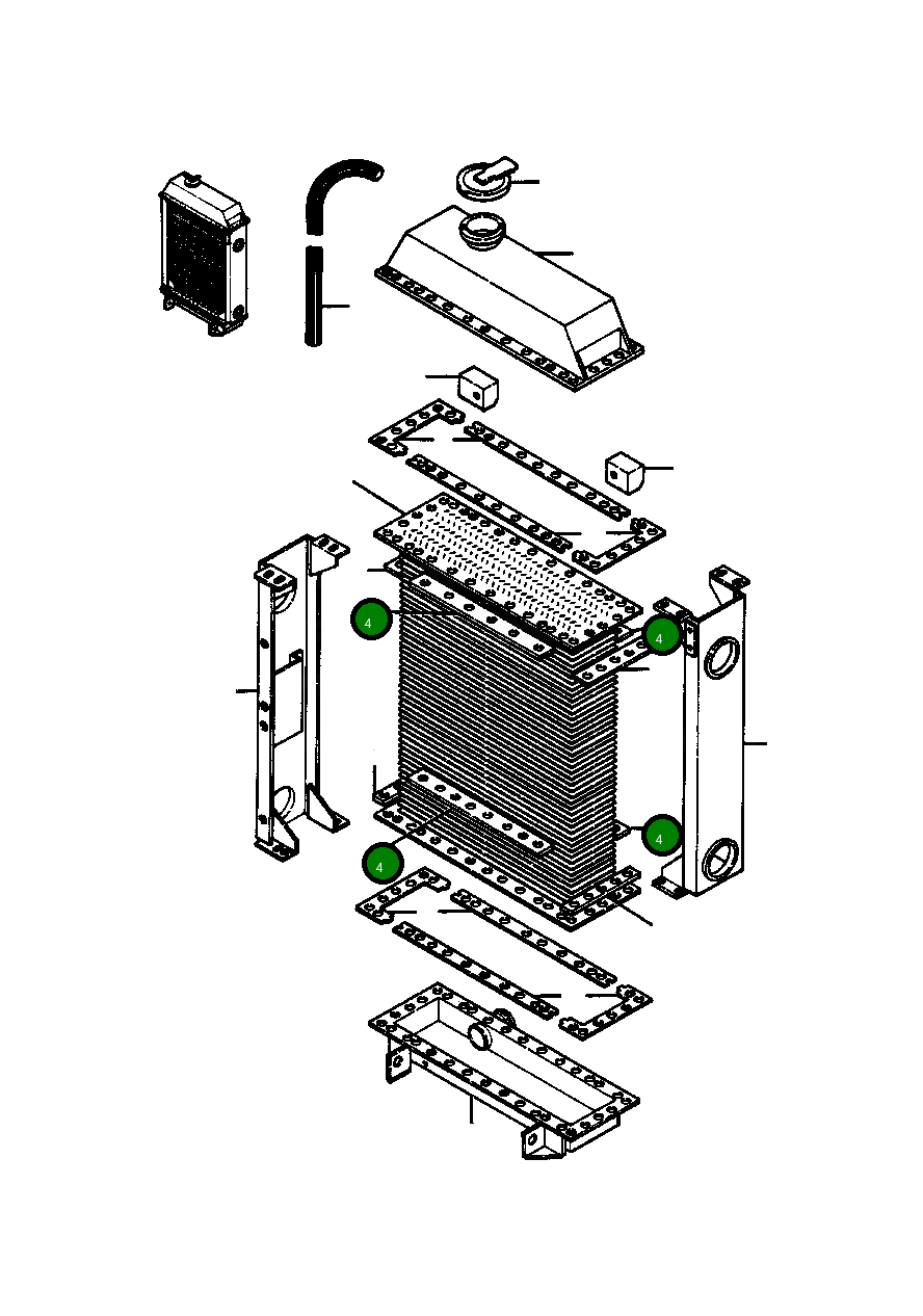 Коллекторная штанга 630 257 C1 Komatsu